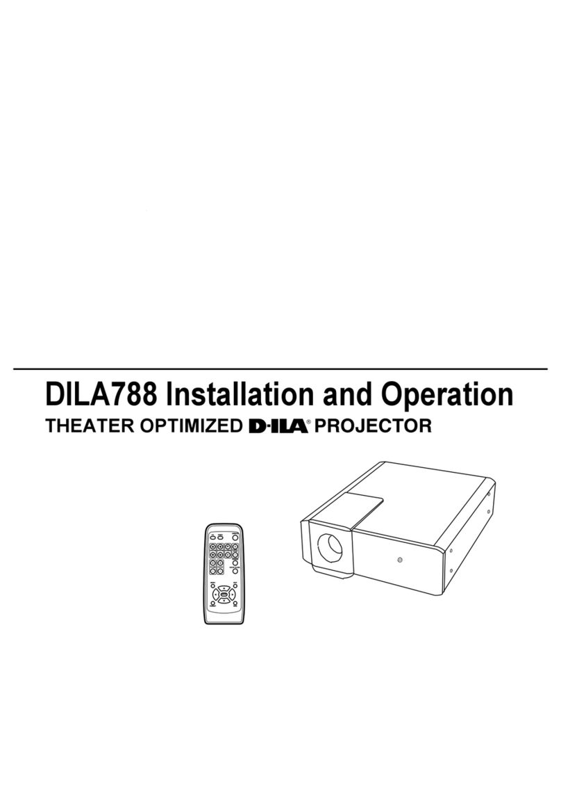 D-ILA 788 Owner's manual