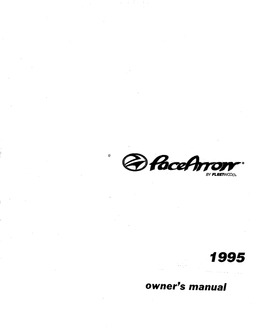 Fleetwood PaceArrow 1995 User manual