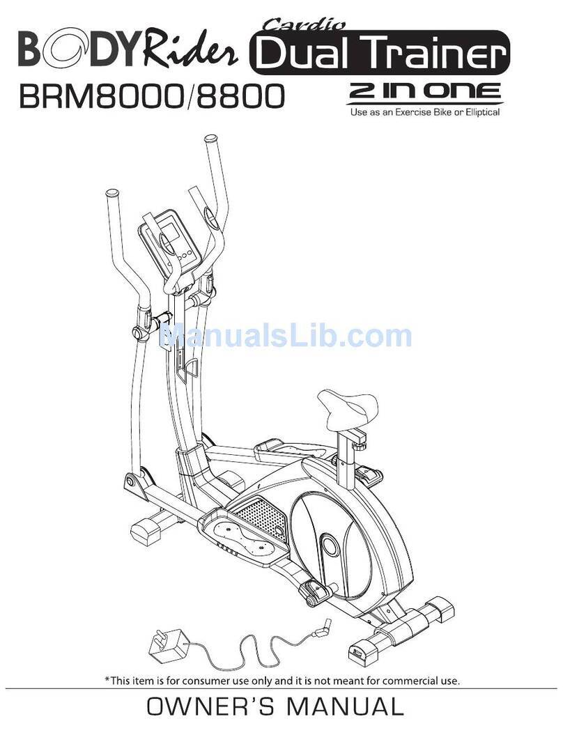 Body flex BRM8000 owner's manual