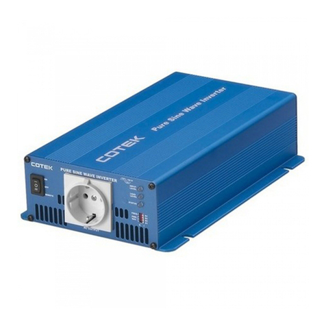 Cotek SK700-112 user manual