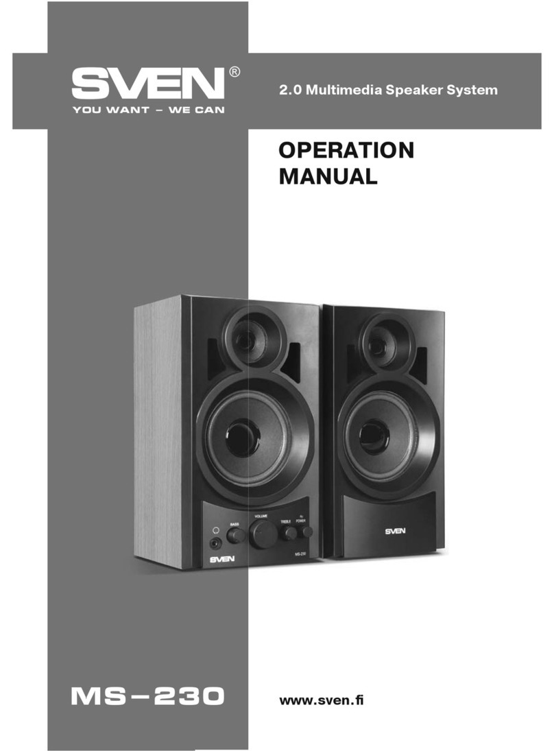 Sven MS-230 User manual