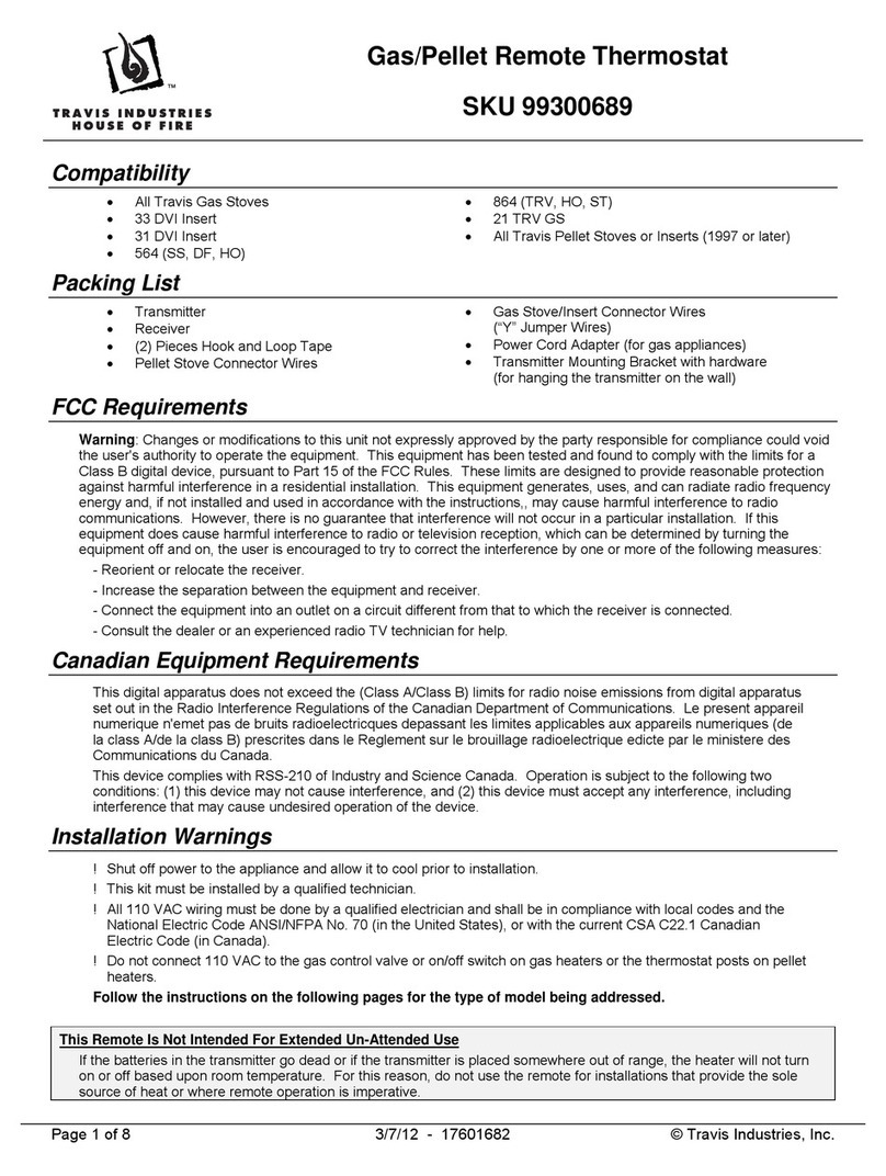 Travis Industries SKU 99300689 instructions