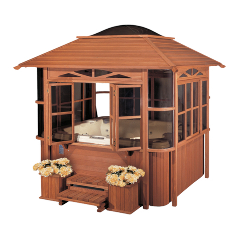 Calspas Gazebos owner's manual