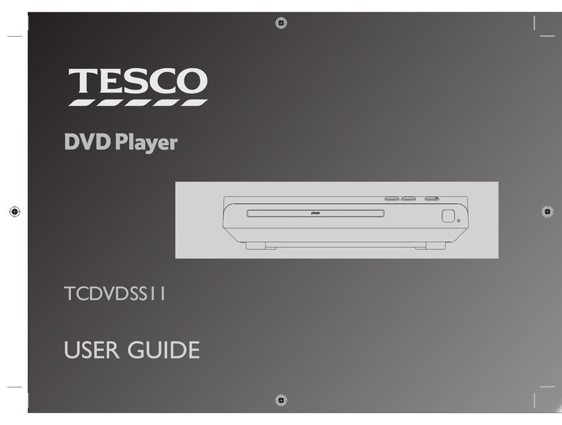 Tesco TCDVDSS11 user guide