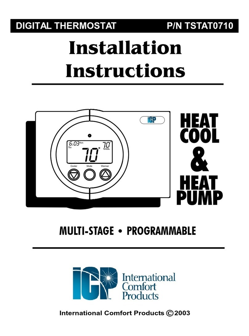 ICP TSTAT0710 User manual