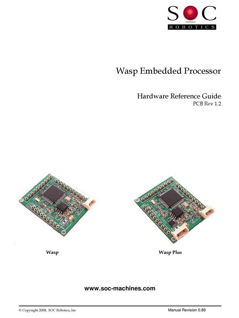 SOC Robotics Wasp Hardware reference guide