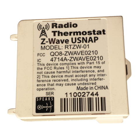 Z-Wave RTZW-01 user manual