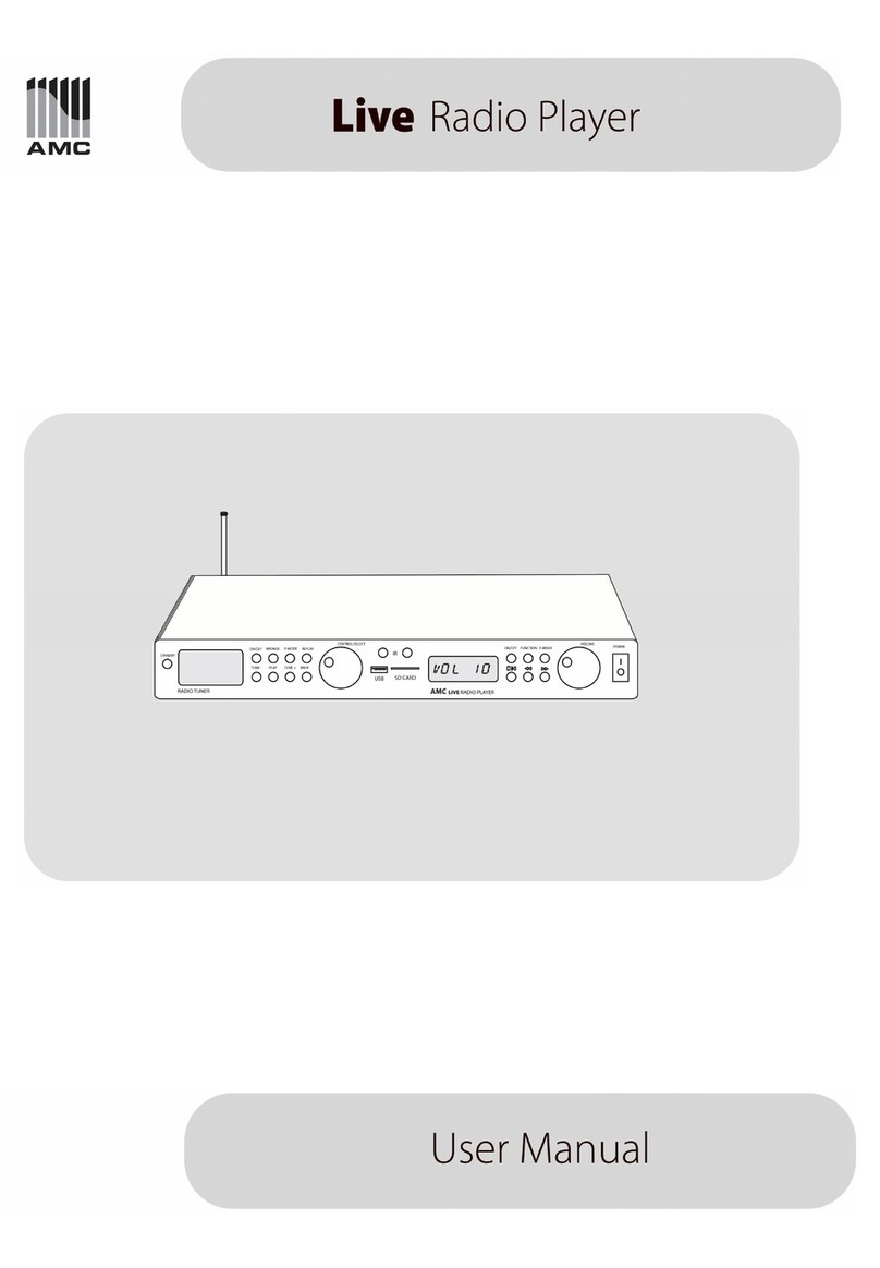 AMC LIVE Radio user manual