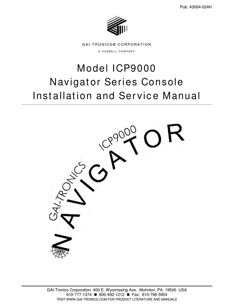 GAI-Tronics ICP9000 Manual