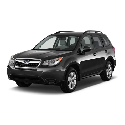 Subaru 2014 Forester User manual
