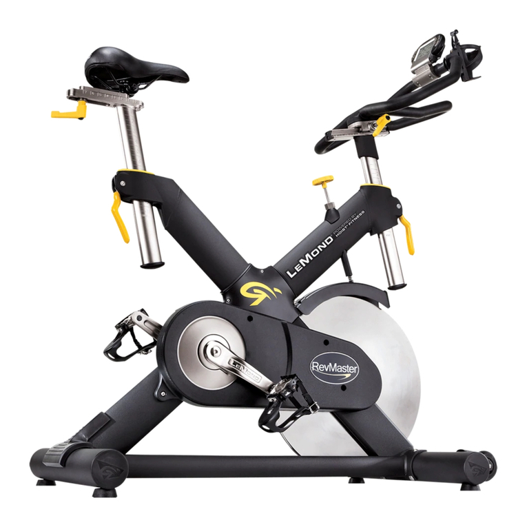 LeMond REvMaster owner's manual