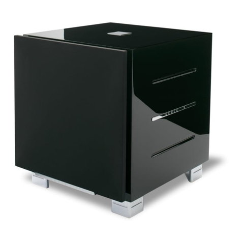 REL Acoustics Serie R operating instructions