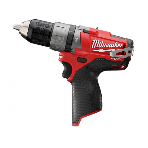 Milwaukee M12 CPD User manual