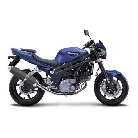HYOSUNG GT650 - PARTS CATALOGUE owner's manual