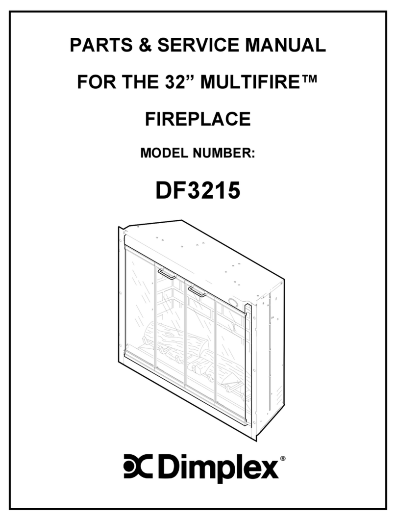 Dimplex MULTIFIRE DF3215 Parts & service manual Dimplex MULTIFIRE DF3215 Parts & service manual