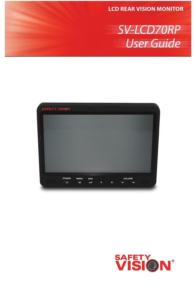 Safety Vision SV-LCD70RP User manual Safety Vision SV-LCD70RP User manual