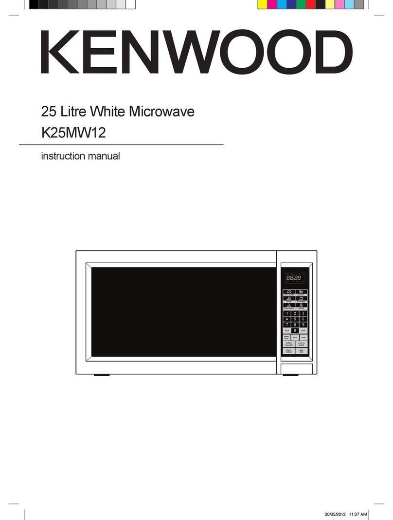 Kenwood K25MW12 User manual