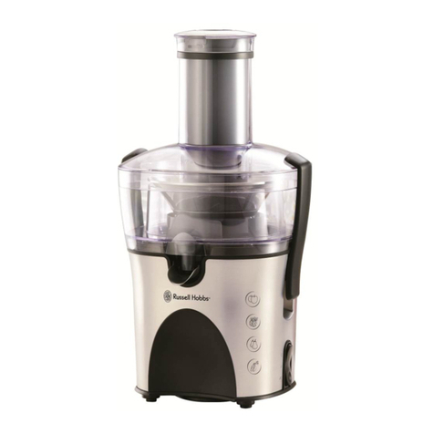 Russell Hobbs RHJM02 Instructions and warranty