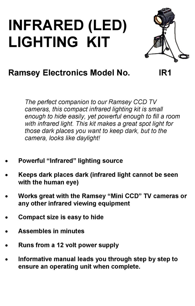 Ramsey Electronics IR1 manual