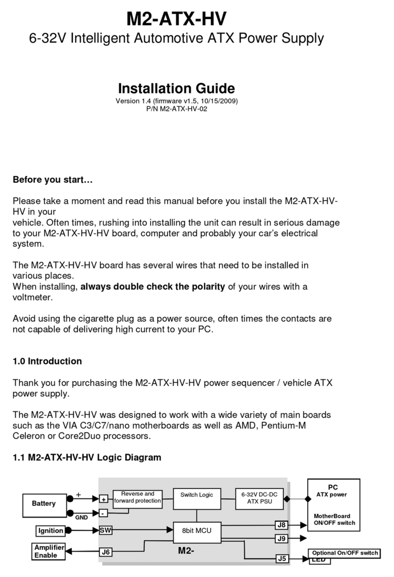 Spectra M2-ATX-HV installation guide