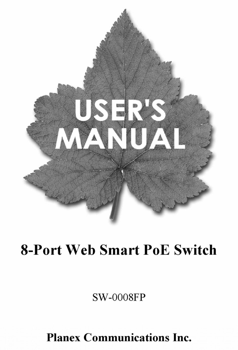 Planex SW-0008FP user manual Planex SW-0008FP user manual