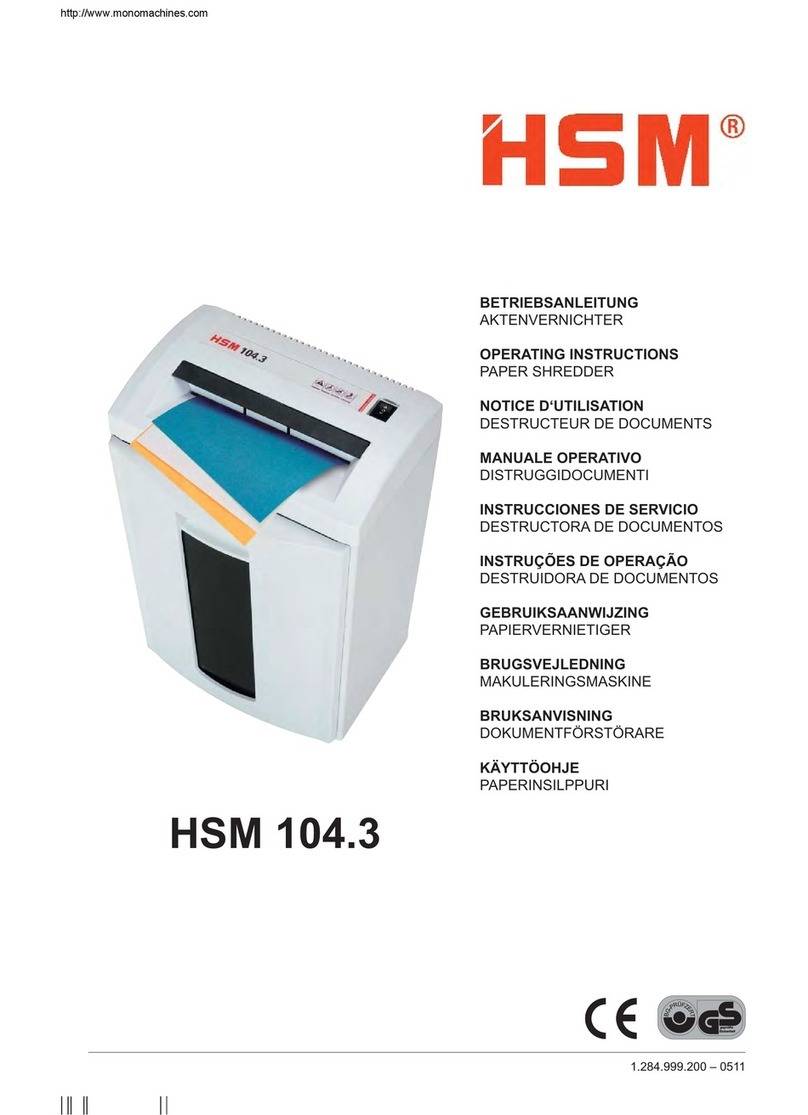 HSM 104.3 User manual