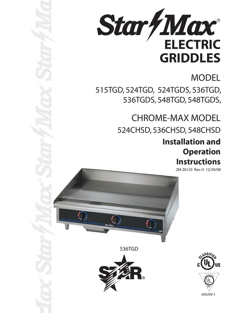 StarMax 524TGD Installation and operation instructions