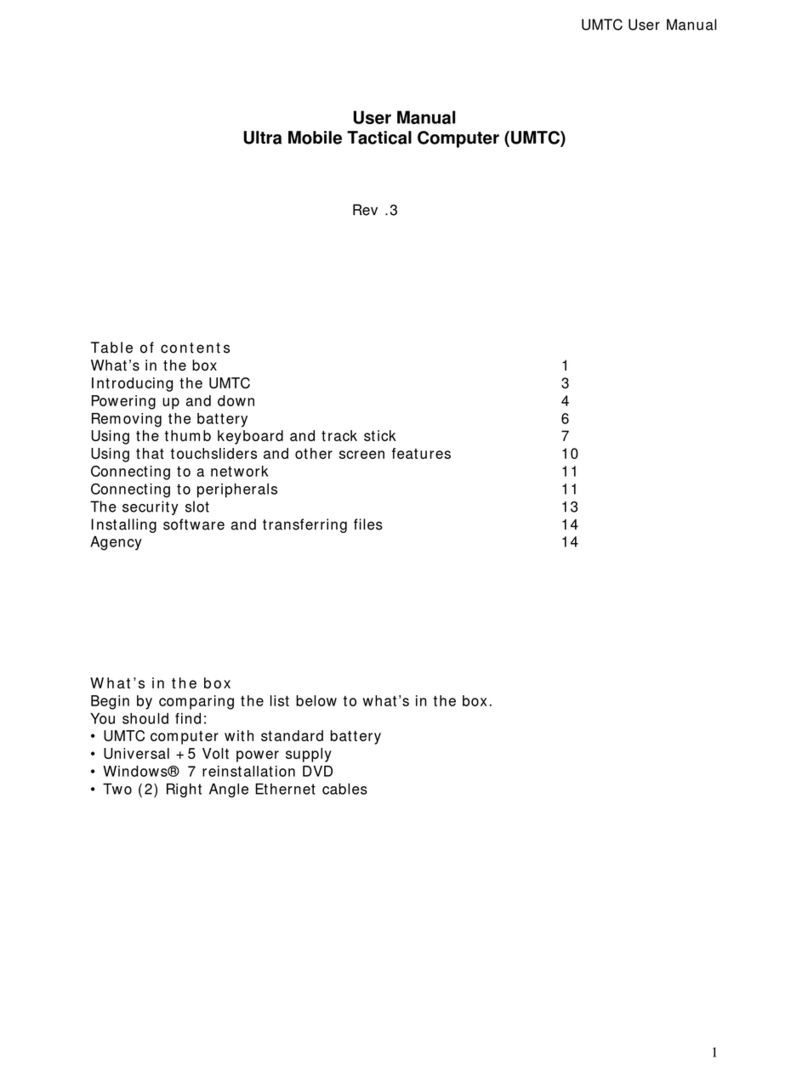 Six15 Technologies UMTC user manual