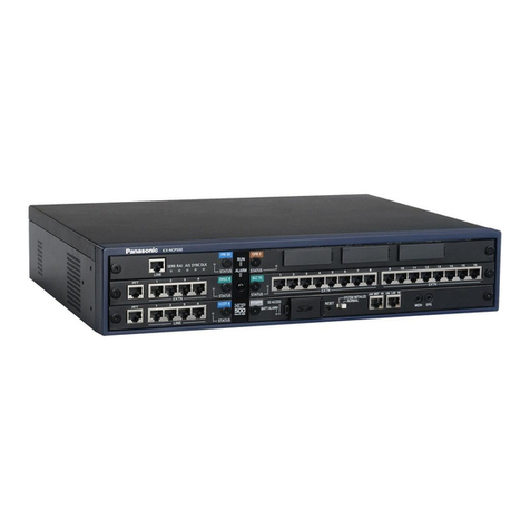Panasonic KX-NCP500 User manual Panasonic KX-NCP500 User manual