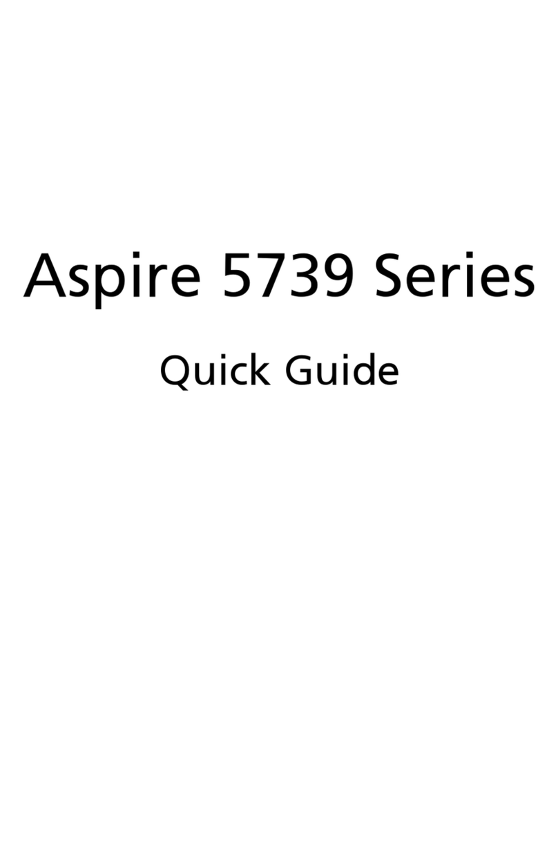 Aspire 5739 Series User manual