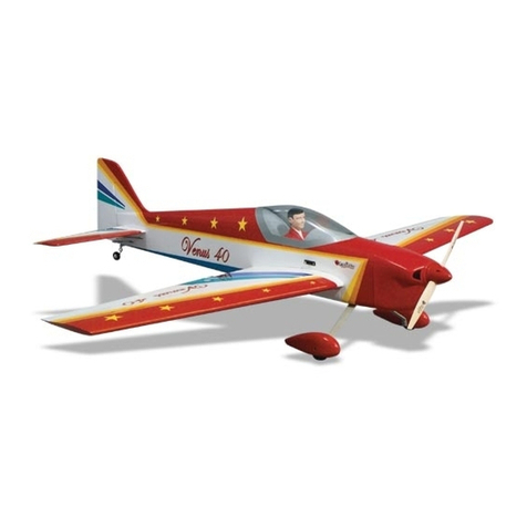 GREAT PLANES Venus 40arf instruction manual