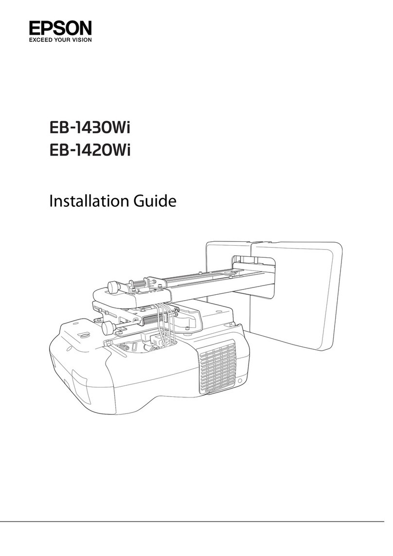 Epson EB-1430Wi User manual