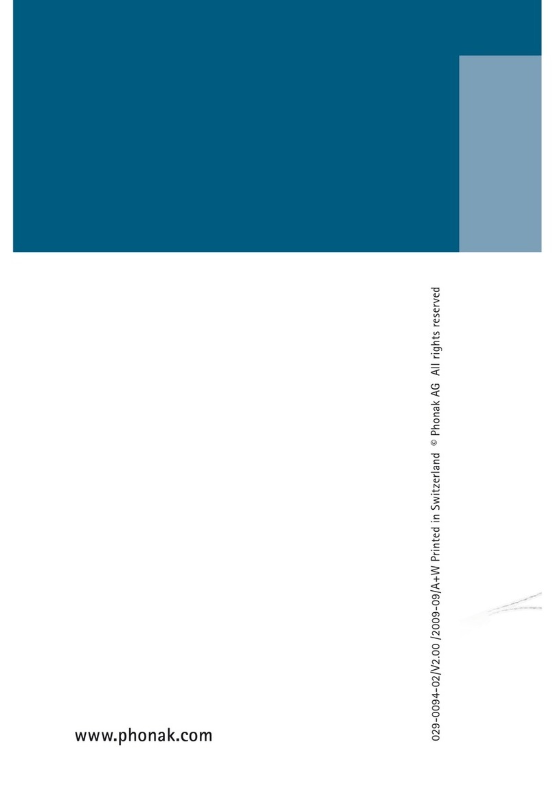 Phonak iSense Classic User manual