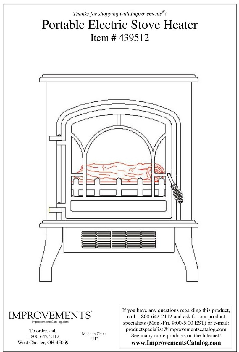 Comfort Glow ES4011 Installation & operation instructions
