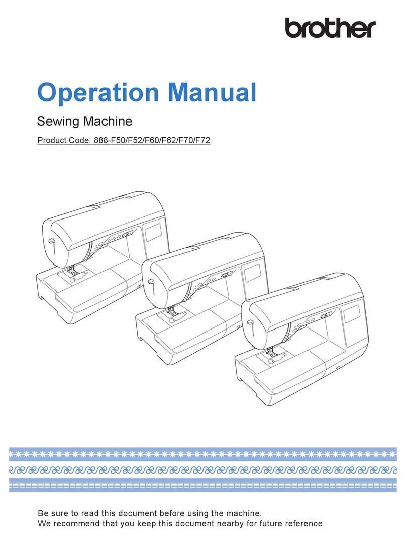 Brother 888-F50 Operation manual