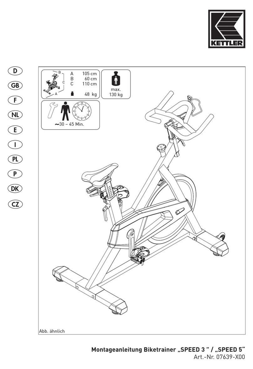 Kettler Speed 3 Assembly instruction