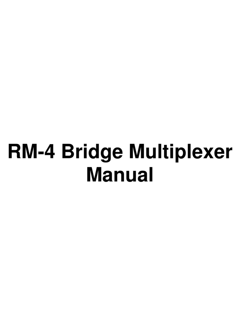 Nanometrics RM-4 User manual
