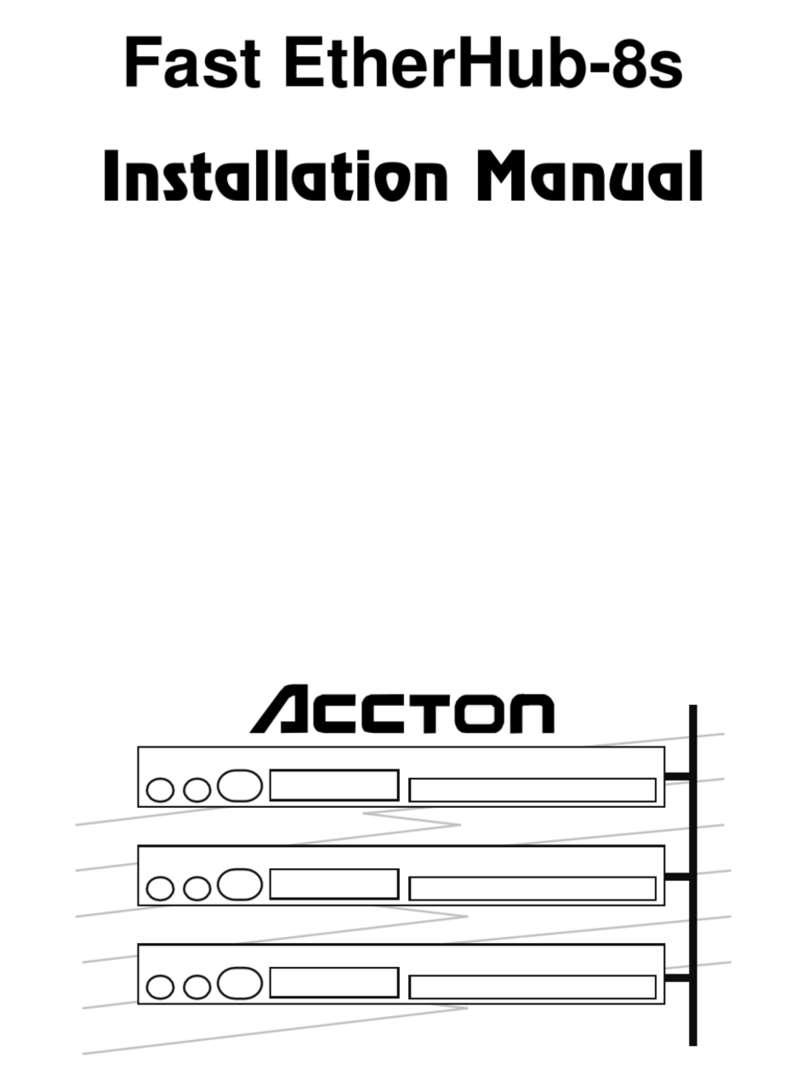 Accton Technology Fast EtherHub-8s User manual