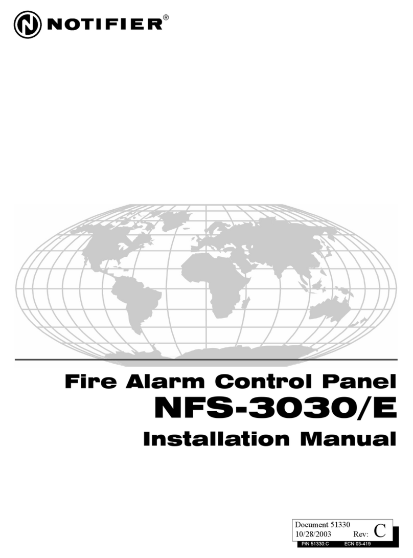 Notifier NFS-3030/E User manual Notifier NFS-3030/E User manual
