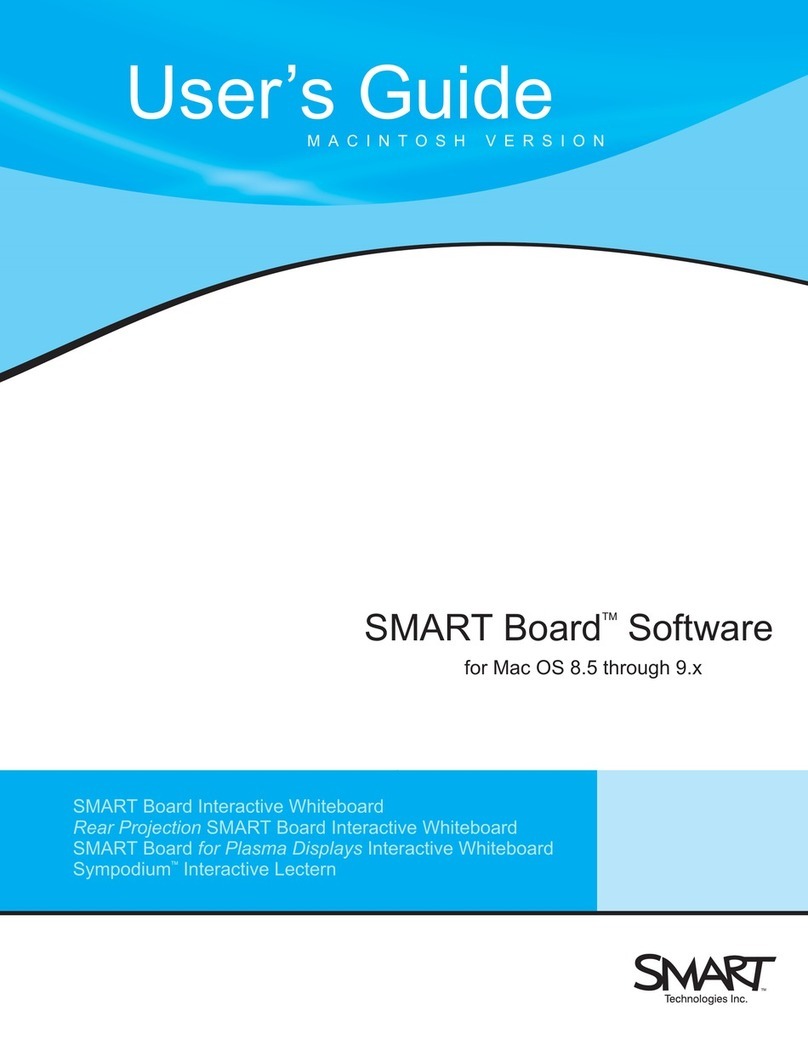 SMART Board Interactive whiteboard user guide SMART Board Interactive whiteboard user guide