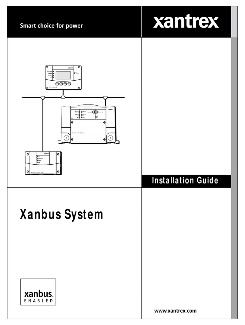 Xantrex Xanbus System User manual