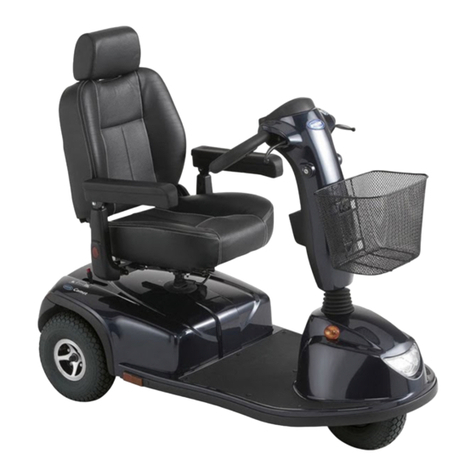 Invacare Comet Spare parts catalogue