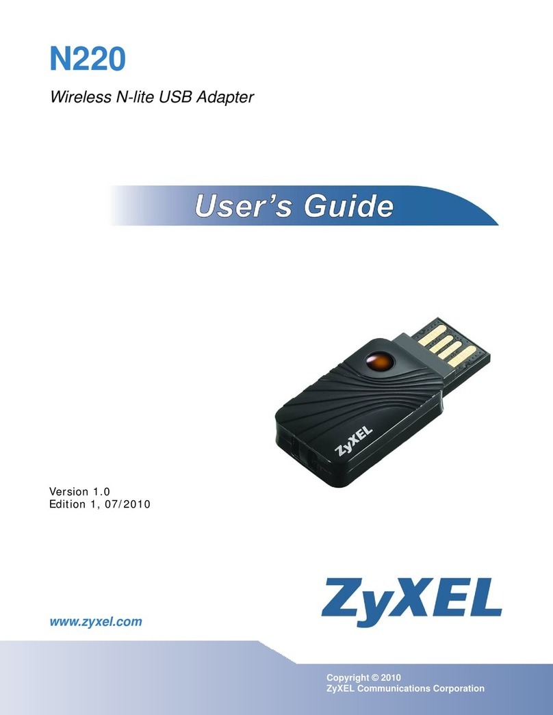 ZyXEL Communications N220 - User manual