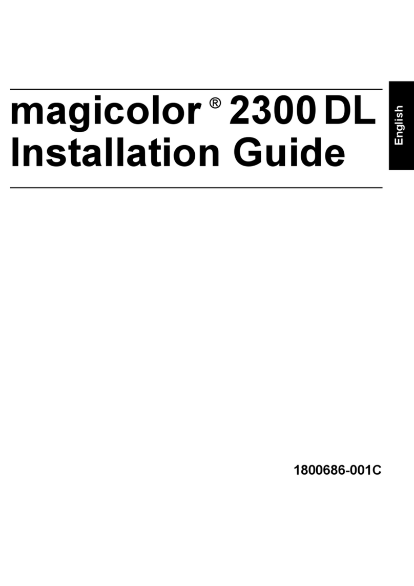 Konica Minolta Magicolor 2300 DL User manual