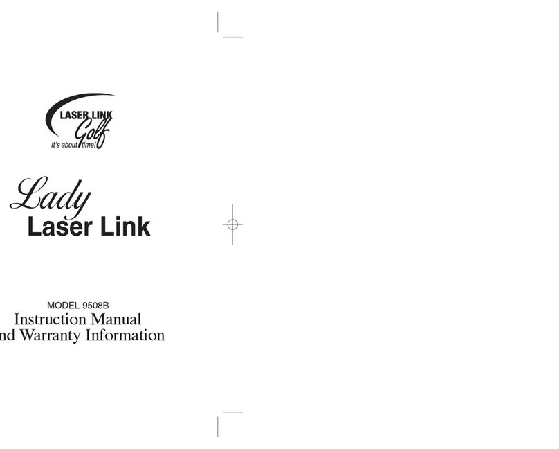 Laser Link Golf Lady Laser Link 9508B instruction manual