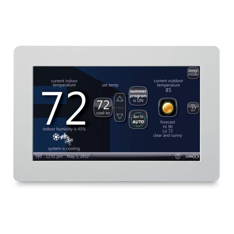 Lennox icomfort Wi?Fi Thermostat User manual Lennox icomfort Wi?Fi Thermostat User manual