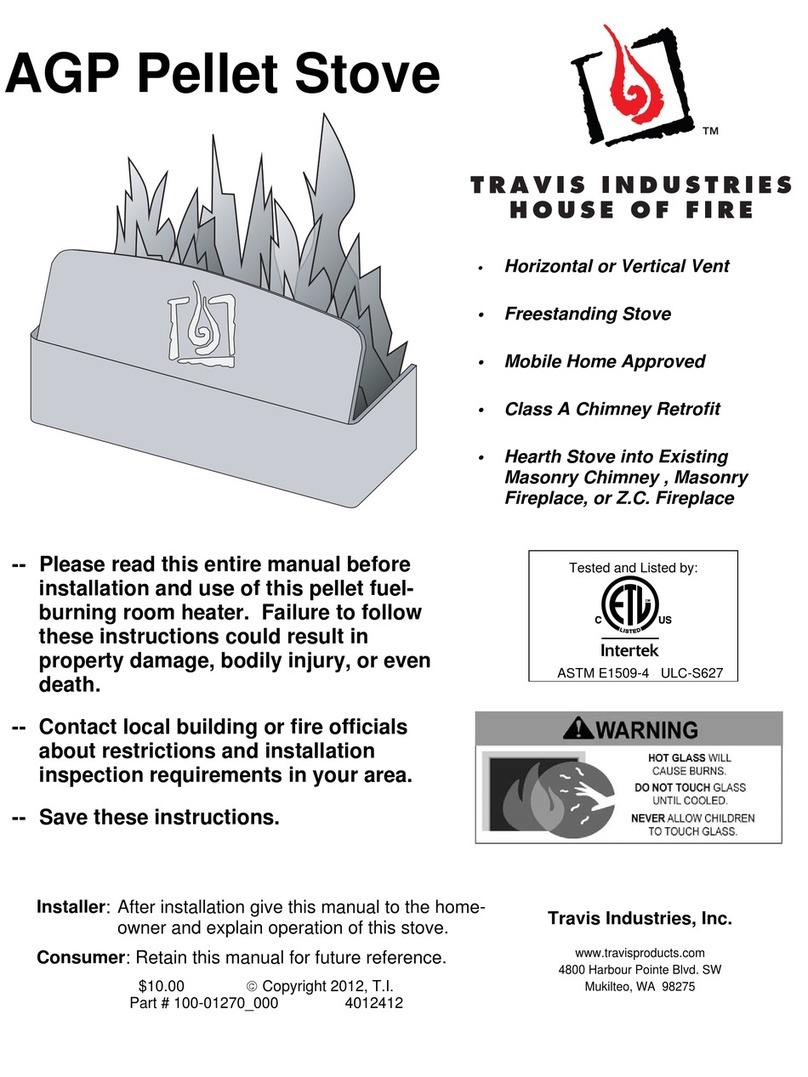 Travis Industries AGP User manual Travis Industries AGP User manual