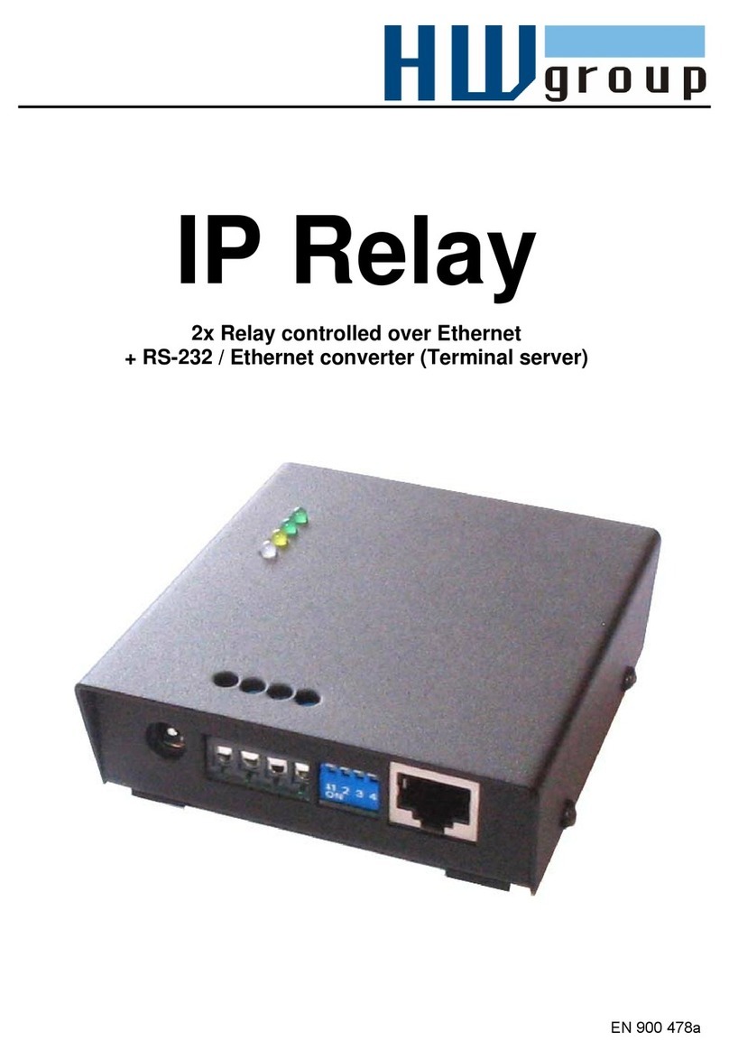 HW Group IP Relay user manual