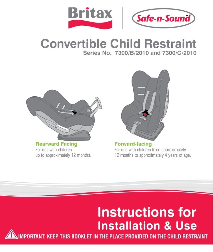 Britax 7300/B/2010 Series User manual