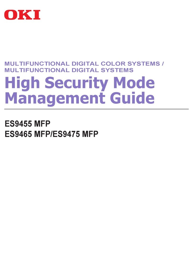 Oki ES9455 Programming manual
